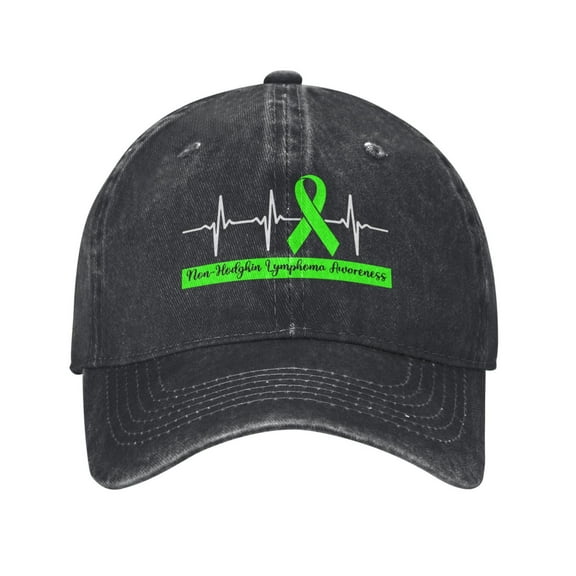 Non-Hodgkins Lymphoma Awareness Adult Adjustable Classic Washed Casquette Cap Hat Baseball Cap For Man For Woman
