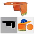 thumbnail image 2 of Ruiboury Hard Hat Sunshade Neck Neck Sun Shade Protector Fluorescent Orange 47x41cm 1Set, 2 of 6