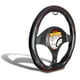 thumbnail image 2 of CUBREVOLANTE DE PIEL NEGRO FORMA "D", 2 of 3