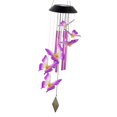 thumbnail image 1 of Lámpara solar LED con forma de mariposa para exteriores, decoración solar para jardín, ligera Violeta, 1 of 3