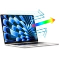 thumbnail image 1 of Protector de pantalla para MacBook Air de 15 pulgadas (2024/2023, M3/M2), paquete de 2 (antiluz azul, antirreflejos), 1 of 4