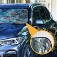 thumbnail image 3 of ALAZA Watercolor Floral Flower Windshield Sun Shade Car Foldable Visor Block UV Rays Protector 55"x27.6", 3 of 8