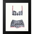 thumbnail image 2 of Averinos, Melissa 12x14 Black Modern Framed Museum Art Print Titled - Bathing Beauty I, 2 of 5