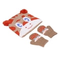 thumbnail image 1 of Guantes de gorro lindos para niños, guantes de gorro de punto para niños, manoplas de invierno para niños pequeños, guantes de gorro para bebé, resultados impresionantes, 1 of 12