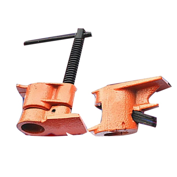 Herramienta para trabajar la madera, abrazadera para tubos de madera, abrazadera para tubos de carpintería engrosada, abrazadera para tubos de madera y acero, instalación sin esfuerzo