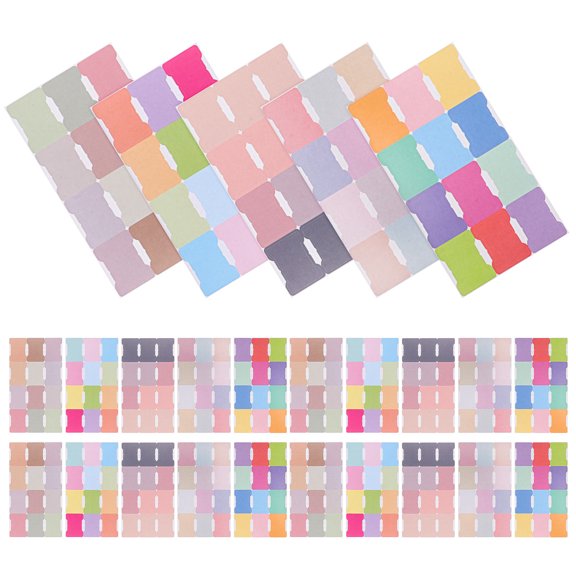 Raindrops 5pcs Index Tabs Self-Adhesive Bookmark Notes Tabs Dividers Index Cards Tabs Monthly Planner Page Markers Book Page Monthly Tabs
