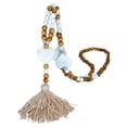 thumbnail image 1 of letairis Skin-friendly Chain Necklace Set Safe Round Edge For Daily Wood Made Romantic Chain Necklace Tops Heart, 1 of 6