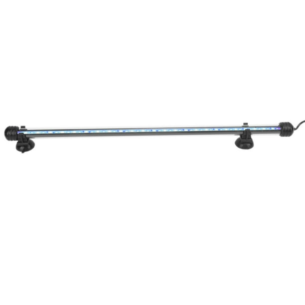 LUZ LED PARA Plantas de Acuario, Luz para Pecera Con Tempeizador Con Cable y Soportes Extensible, iluminacióna para acuario con luz led, 3 modos de luz impermable para