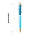 thumbnail image 3 of Binwennn Stationery Pens Set Gold Powder Ballpoint Pen Pen Work Teacher Student Stationery Ballpoint Pen Color Pen 1ML, 3 of 4