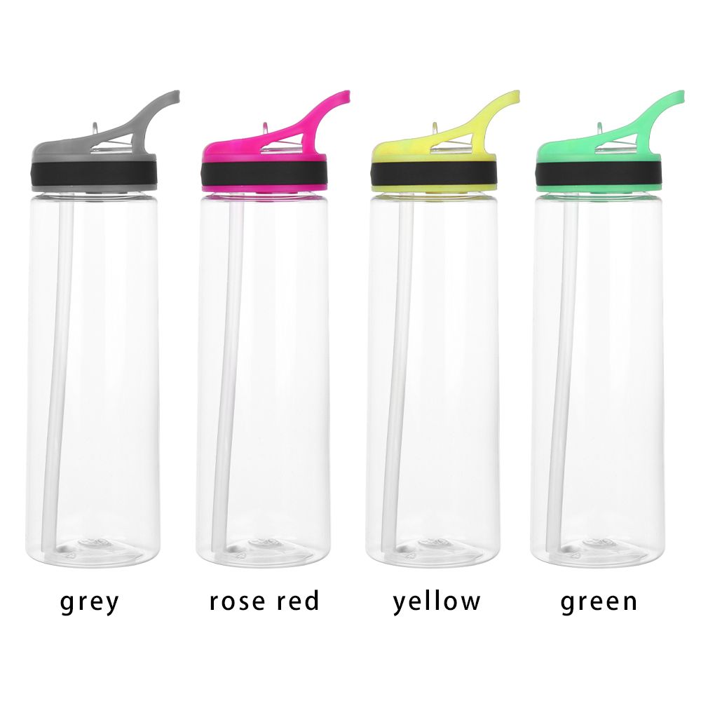 750ml Wholesale Bpa Free Custom Logo Drinking Sport AS/SK Clear Plastic Water  Bottles With Straw - Buy 750ml Wholesale Bpa Free Custom Logo Drinking  Sport AS/SK Clear Plastic Water Bottles With Straw