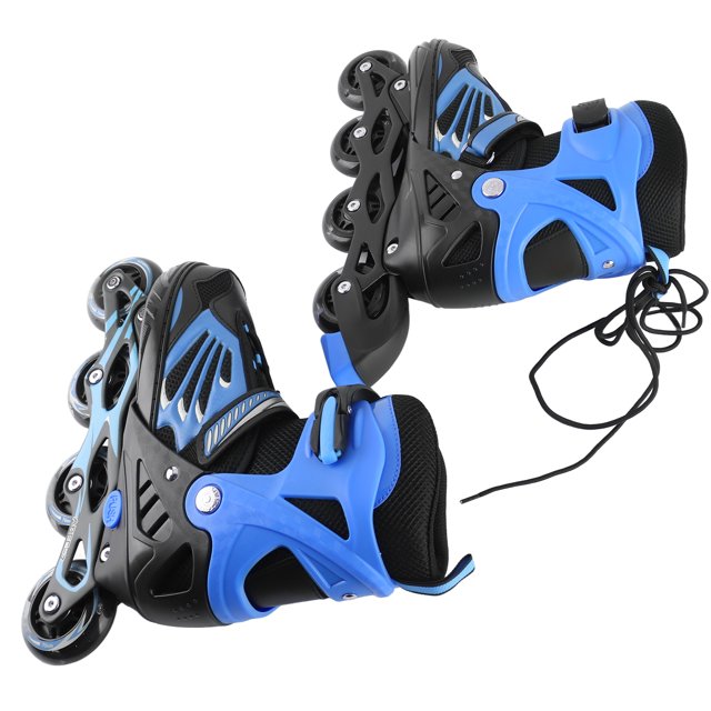 Patins en Ligne Réglables Éclairants avec Roues Lumineuses pour Enfants et Jeunes Filles Garçons