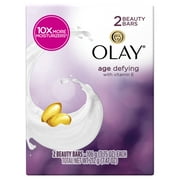 (5 pack) (5 pack) Olay Moisture Outlast Age Defying Beauty Bar 3.75 oz, 2 count