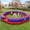 Red & blue, variant on Wellcomer 22FT Inflatable Gaga Ball Pit Arena, Portable Court with Built-in Blower for team games and backyard activities - Yellow&Black