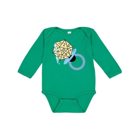 

Inktastic Natural 20 pacifier Gift Baby Boy or Baby Girl Long Sleeve Bodysuit