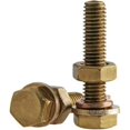 thumbnail image 1 of 10pcs Brass Outer Hexagonal Bolt Cushion Plate Elastic Cushion Combination Set (M6*30mm), 1 of 4