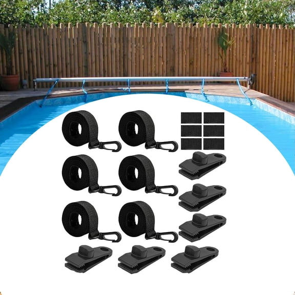 MKHSQHDG Ventes Aujourd'hui Liquidation Accessoire de Bobine de Couverture Solaire pour Piscine hors Terre Creusée Remplacement de Système de Rouleau pour Piscine