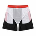 thumbnail image 4 of MADHERO 3 Pack Mens Swim Trunks with Mesh Lining Quick Dry Swim Shorts Bathing Suit Swimswear Black/ Grey/ Army Green Size XL, 4 of 5