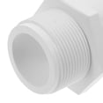 thumbnail image 4 of 2Pcs PVC Pipe Fittings NPT Male Thread PVC Pipe Fitting Adapter Connector PVC Pipe Coupling for Plumbing Line 48.3mm, 4 of 8