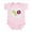 Petal Pink, variant on CafePress - TRIPLETS 3 Of 3 Infant Bodysuit - Baby Light Bodysuit, Size Newborn - 24 Months