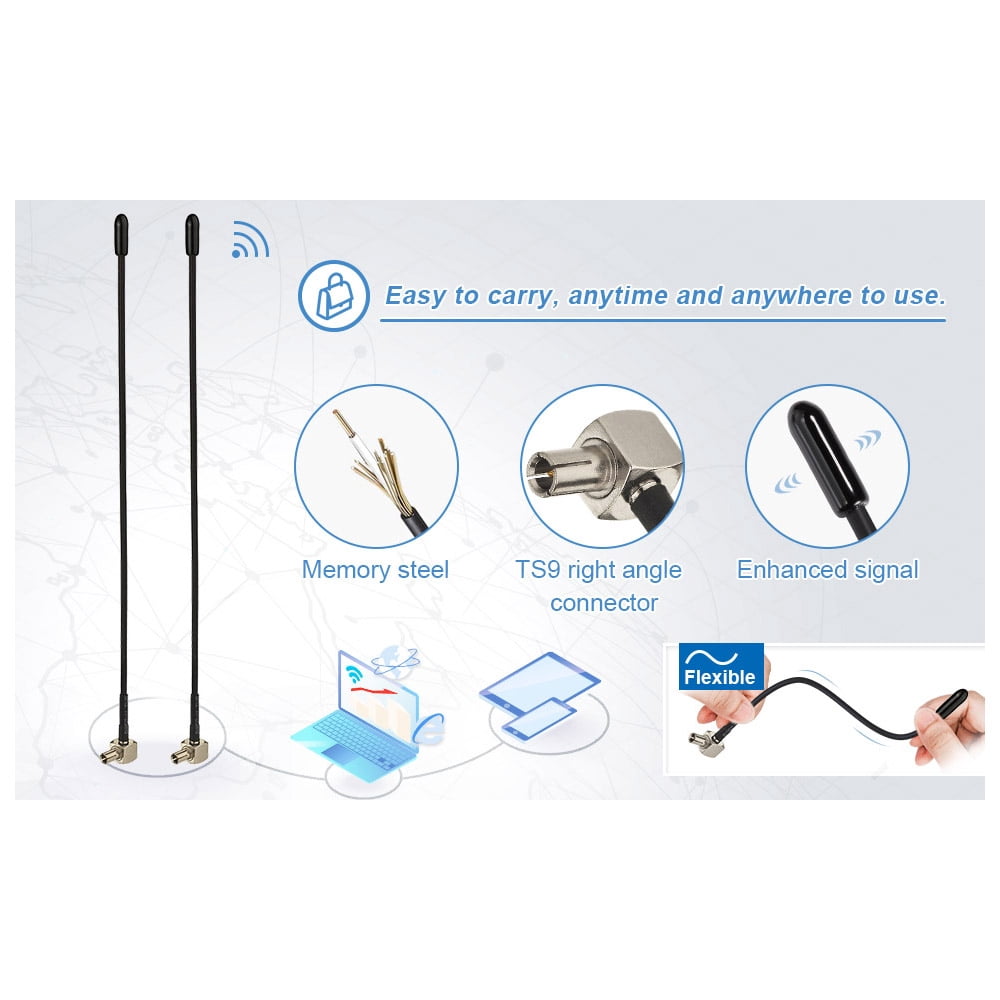 Eightwood 4G LTE Antenna Antenna, for Verizon AT&T T-Mobile Sprint MiFi Router