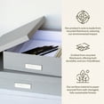 thumbnail image 6 of Bigso Sverker Fiberboard Legal and Art Storage Box for Papers | Grey, 6 of 7