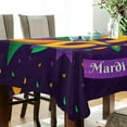 thumbnail image 3 of Coolnut Mardi Gras Tablecloth, Waterproof Washable Polyester Square Table Cover, Durable Tablecloth for Kitchen Dining Table Party Decor, 54"x54", 3 of 7