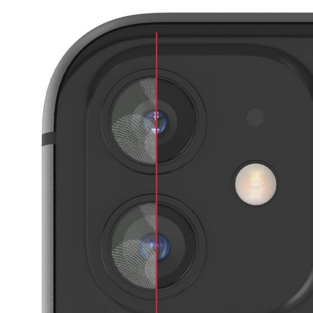 ZAGG - InvisibleShield GlassFusion Camera Lens Protector for Apple® iPhone® 11 - Clear
