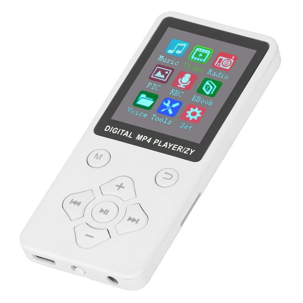 Reproductor mp3/reproductor mp4, reproductor de música portátil con tarjeta sd de memoria de 32 gb, pantalla un color de 1,8 pulgadas, reproductor mp3 con sonido hifi, admite