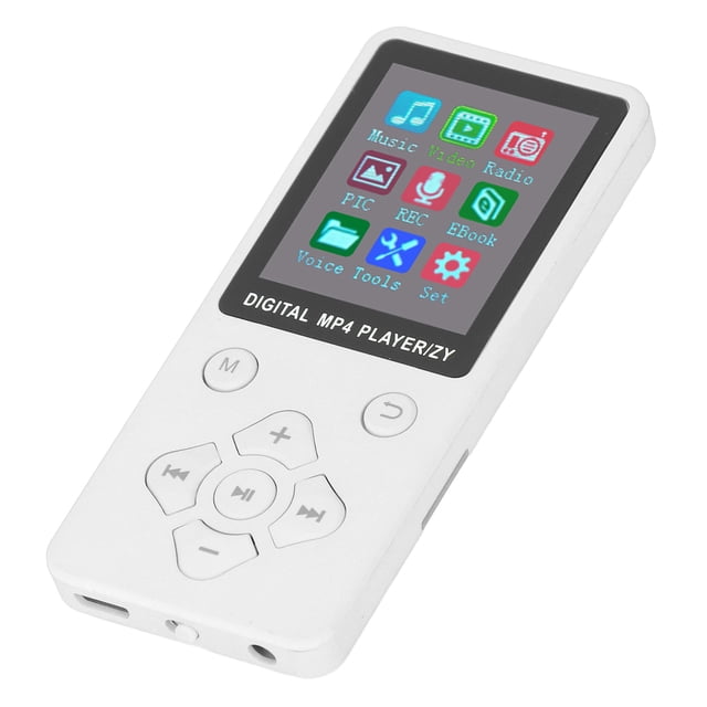 Reproductor mp3/reproductor mp4, reproductor de música portátil con tarjeta sd de memoria de 32 gb, pantalla un color de 1,8 pulgadas, reproductor mp3 con sonido hifi, admite