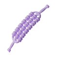 thumbnail image 4 of Rodillo de masaje de tejido profundo, flexible, manual, para masaje muscular Violeta, 4 of 8