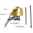 thumbnail image 5 of Yoone Retro Copper Bicycle Cycling Bell Alarm Handlebar Rings Horn Bike Accessories, 5 of 7