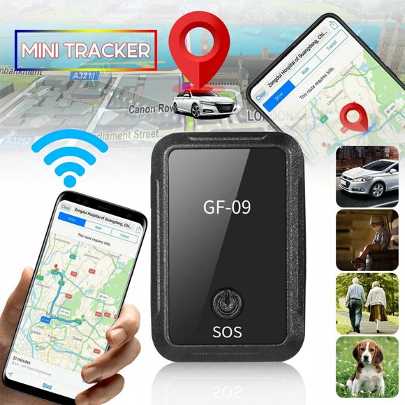 Mini GPS Tracker Voice Activated Recorder Audio Recording Device