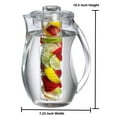 thumbnail image 2 of Pitcher Prodyne, sabor a infusión de frutas, 2,75 L, transparente, 2 of 9