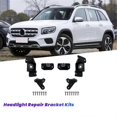 thumbnail image 2 of 1Pair Headlight Repair Bracket Kits A2478200303 A2478200403 for Mercedes-Benz GLB Class X247 20-2024, 2 of 5