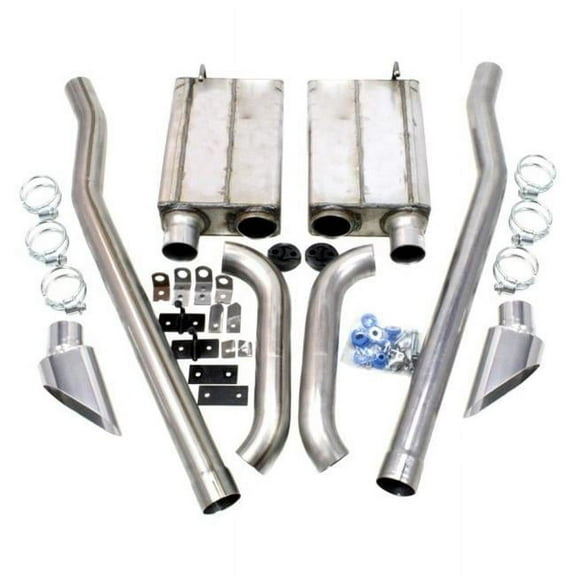 JBA Header Back Exhausts Fits select: 1966-1967,1968 FORD MUSTANG