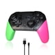 thumbnail image 1 of Control Inalámbrico Recargable Joystick Compatible N- Switch Verde Rosa, 1 of 6