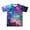 Dark Blue, variant on WOYY Big Boys Galaxy Shirt Starry Sky Print Short Sleeve T-Shirt Unisex Kids Tee Top