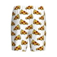 thumbnail image 4 of Yiaed Pizza for Men's Soft Sleep Pajama Short Lounging Pajama Shorts-Large, 4 of 8