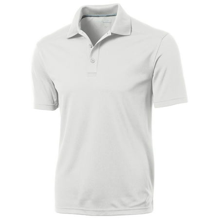 Sport-Tek Men's Moisture Wicking 3-Button Placket Polo (Best Moisture Wicking Golf Shirts)