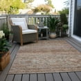 thumbnail image 6 of Addison Rugs Chantille Indoor/Outdoor Transitional Global Copper Washable Rectangle Rug, 8' x 10', 6 of 6