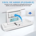 thumbnail image 3 of Mueble de Cambio Bebe Plegable de Pared con Correa de Seguridad, Centro de Cuidado Infantil Resistente al Agua, 3 of 7