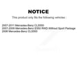 thumbnail image 2 of Transit Auto Front Coated Disc Brake Rotors and Ceramic Pads Kit for Car Mercedes-Benz E350 SL550 SL500 CLS550 CLS500 E550 KGC-100591, 2 of 11