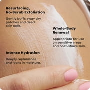 AmLactin Calm & Renew Body Butter - Lactic Acid AHA and Soothing Ginger Root, 11 oz
