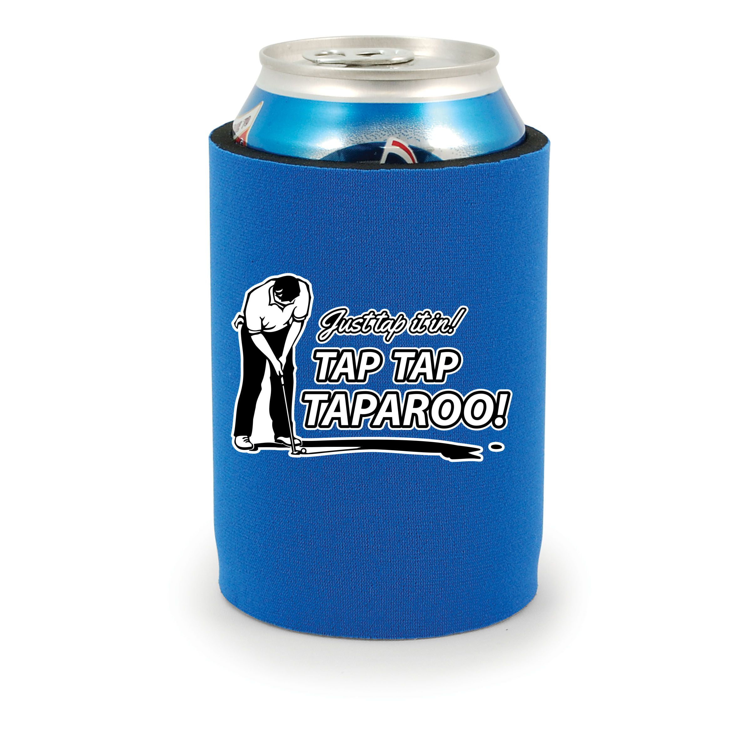Tap Tap Taparoo Full Bottom Neoprene Can Coolie (Royal Blue) Walmart