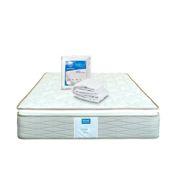 Colchón Matrimonial + Cubrecolchón Restonic Terra