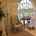 thumbnail image 5 of Pennzoni Display Hearing Booth, Sound Proof Room, Crystal Clear Acrylic, 6 ft x 4 ft x 4 ft, 250 lb, 5 of 6
