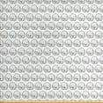 thumbnail image 1 of Nautical Fabric by the Yard, Sketch of Reversed Heart Shape Like Marine Mollusks with Shells Art Print, Decorative Upholstery Fabric for Sofas and Home Accents, White Charcoal Grey by Ambesonne, 1 of 4