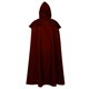 thumbnail image 4 of Mens Halloween Hooded Cloak Costumes Party Cape Halloween Men's Party Middle Ages Cloak Gothic Long Cape, 4 of 5