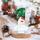 thumbnail image 2 of Xihbxyly Especiales Del Día Nueva Vela Digital Navideña de Papá Noel, Muñeco de Nieve y Sombrerorojo, Color Verde y Blanco, 2 of 5