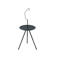 thumbnail image 2 of Miogawg Portable Outdoor Picnics Table Steel Pipe Legs Foldable Round Table Height Adjustable Camping With Light Stand, 2 of 6
